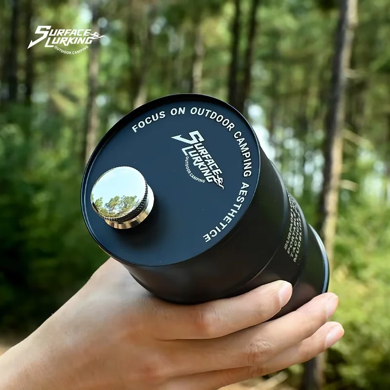 Camping Cooking Pot Stainless Steel - GO PEAK Outdoor 304 acciaio inossidabile