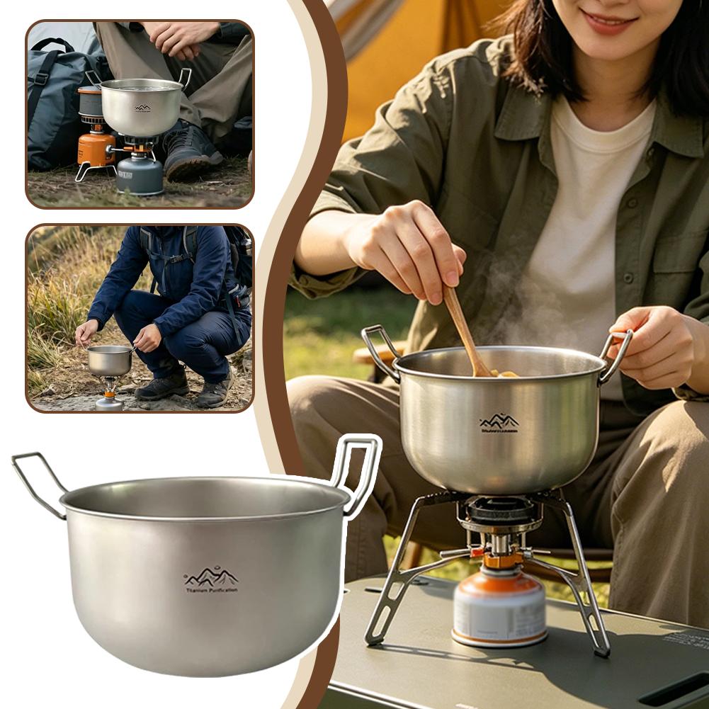 Camping Cooking Noodles - Pentola da Campeggio in Lega di