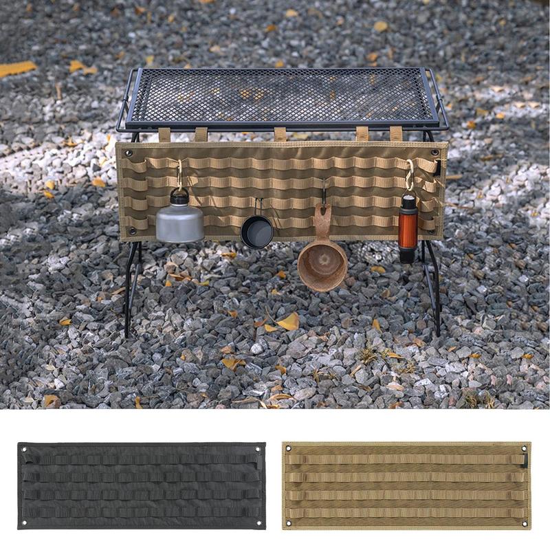 Camping Cooking Utensil Roll - Organizzatori da campeggio organizzatore a baldacchino