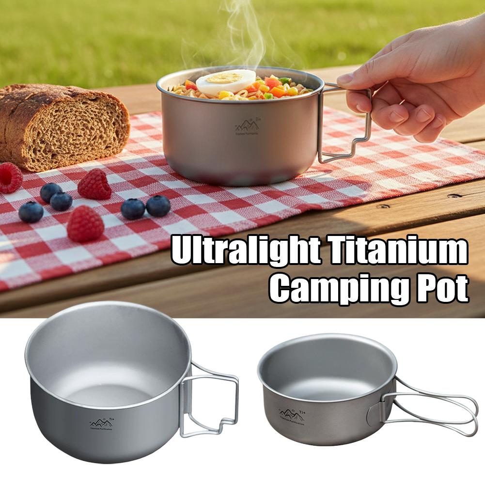 Camping Cooking Noodles - Pentola da Cucina per Esterni Rivestita