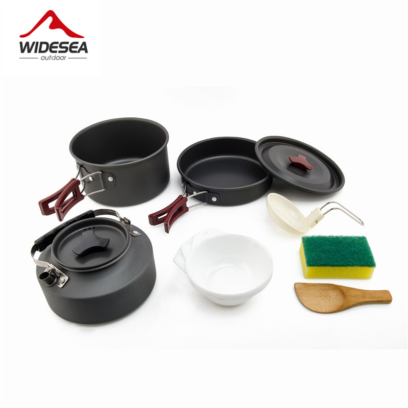 Quechua Camping Cooking Set - Widesea Set di pentole da campeggio