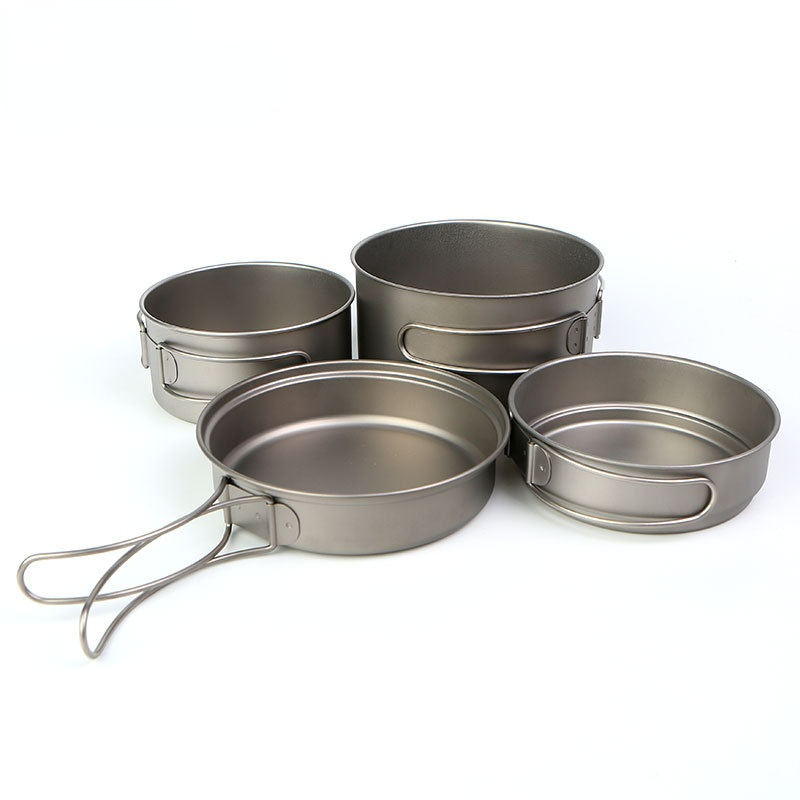 Camping Cooking Noodles - 650ml o 1050ml Set Pentola Combinazione