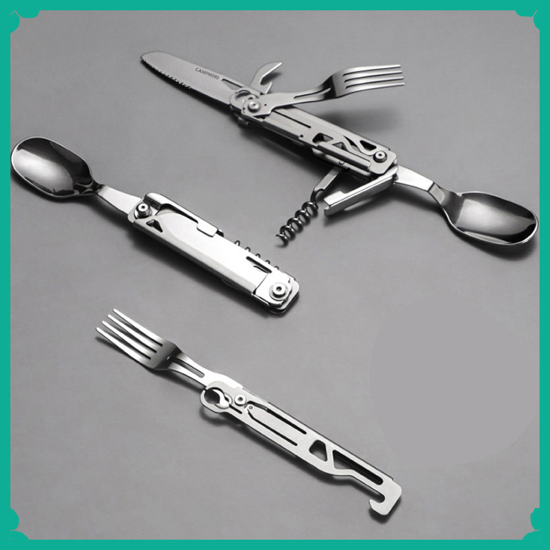 Set di forchette e cucchiai da - Quechua Camping Cooking Set recensione e prezzo