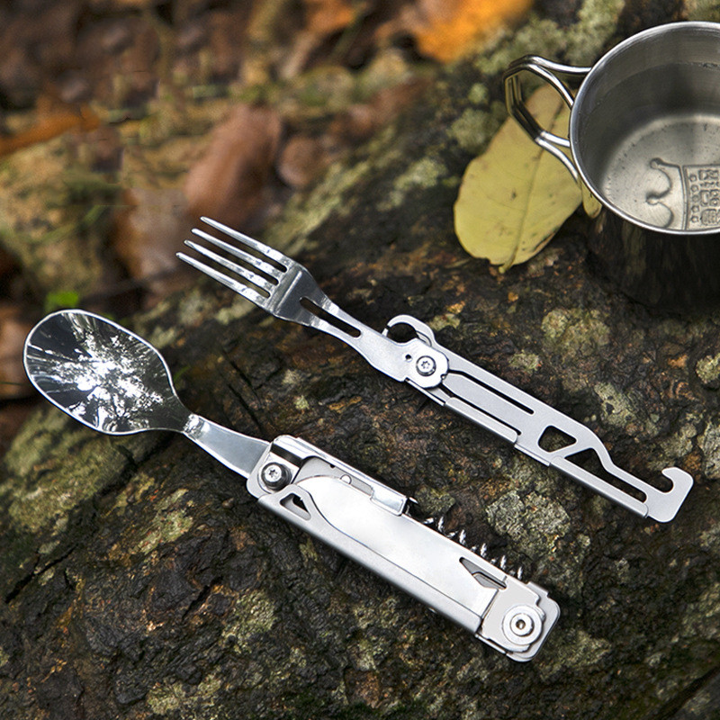 Set di forchette e cucchiai da - Quechua Camping Cooking Set recensione e prezzo