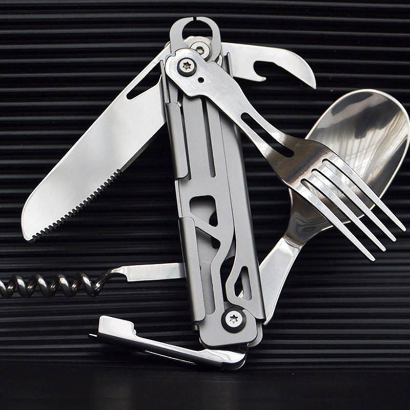 Set di forchette e cucchiai da - Quechua Camping Cooking Set recensione e prezzo