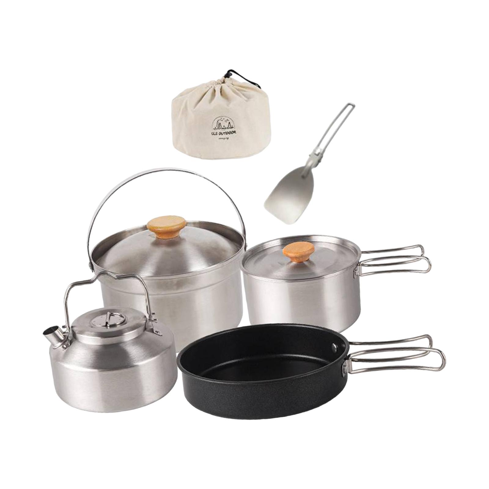 Pentole da campeggio Attrezzat - Camping Cooking Gear Set recensione e prezzo