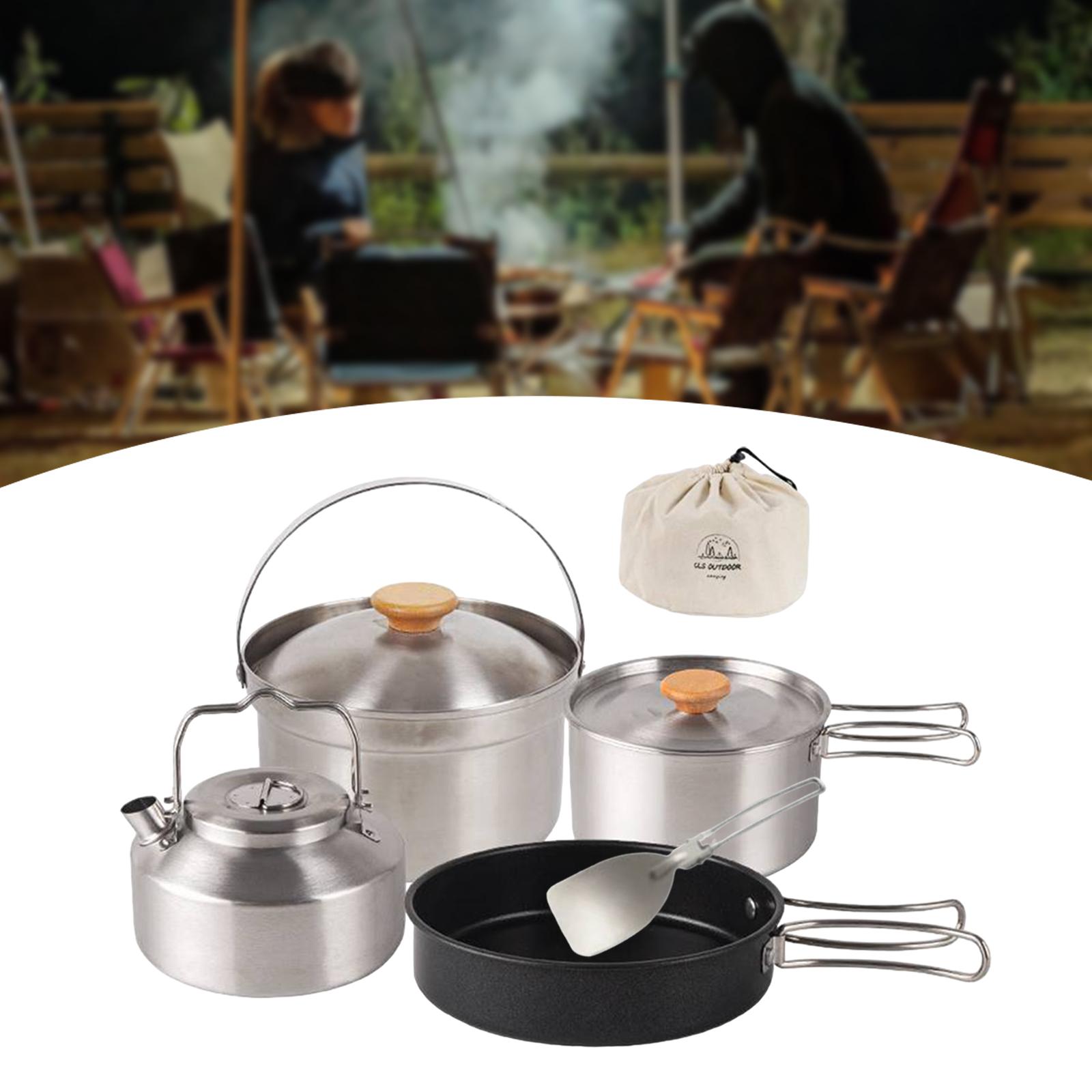 Pentole da campeggio Attrezzat - Camping Cooking Gear Set recensione e prezzo