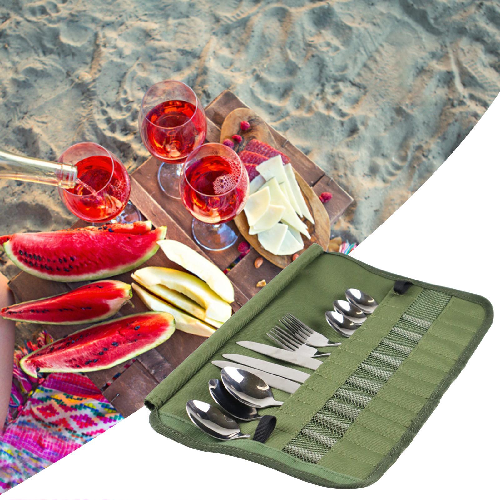 Borsa Arrotolabile per Utensil - Camping Cooking Utensil Roll recensione e prezzo