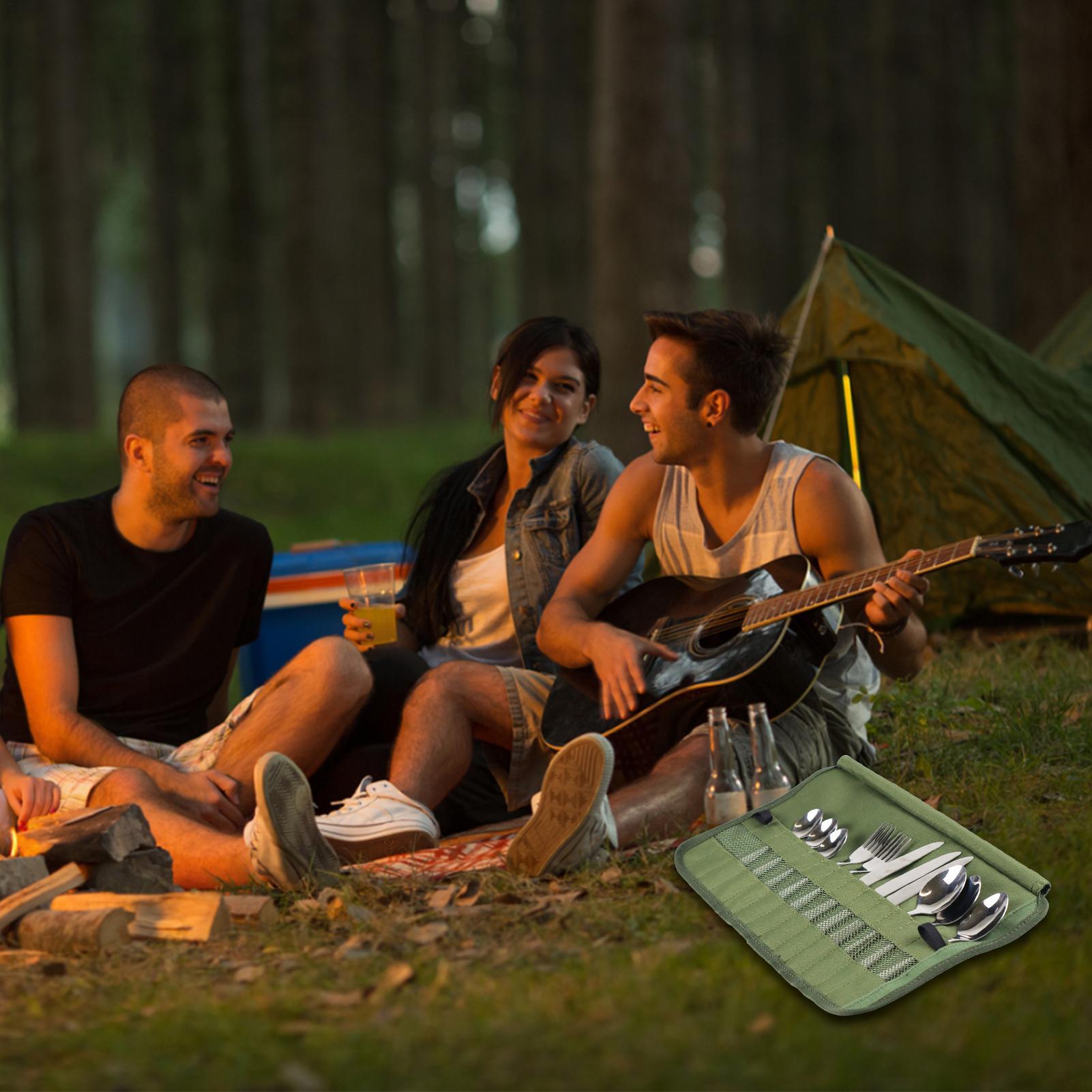 Borsa Arrotolabile per Utensil - Camping Cooking Utensil Roll recensione e prezzo