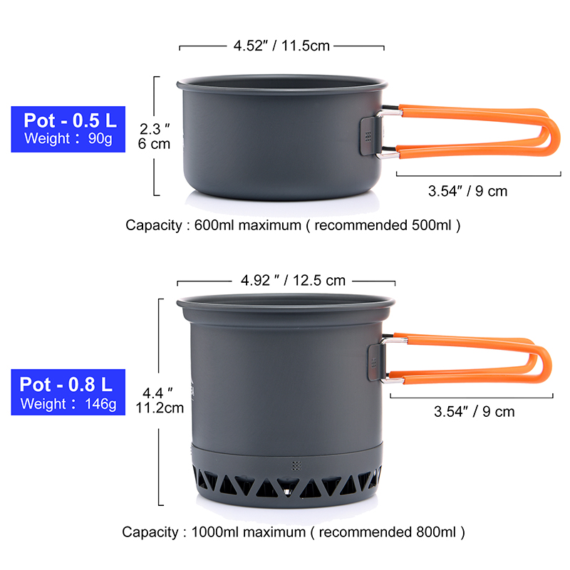 Widesea Set di pentole da camp - Camping Cooking And Eating Set recensione e prezzo