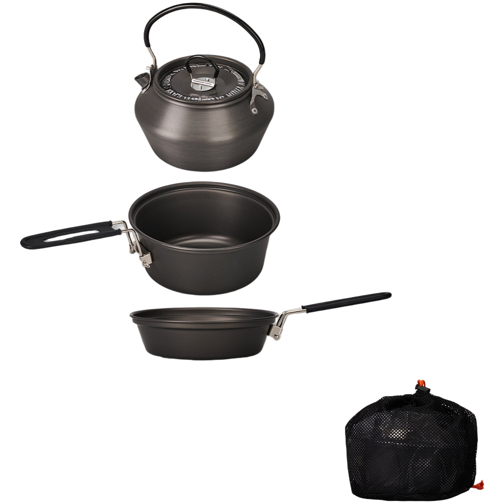 Set di pentole da campeggio in - Camping Cooking Gear Set recensione e prezzo