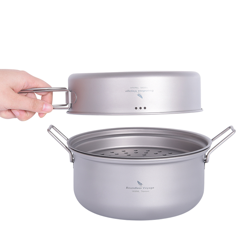 Set di pentole da campeggio Bo - Camping Cooking Frying Pan recensione e prezzo