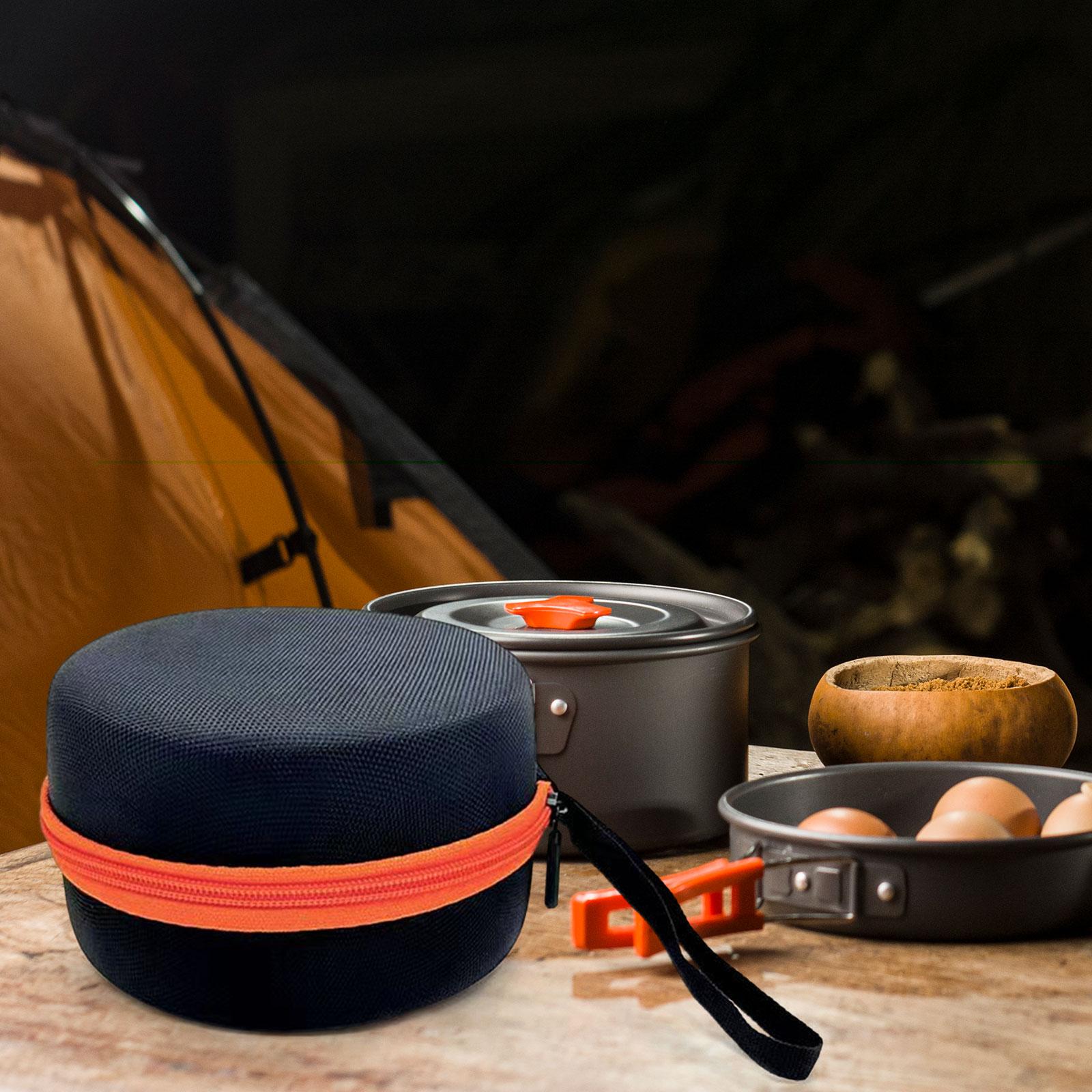 Borsa per la conservazione del - Camping Cooking Set With Bag recensione e prezzo