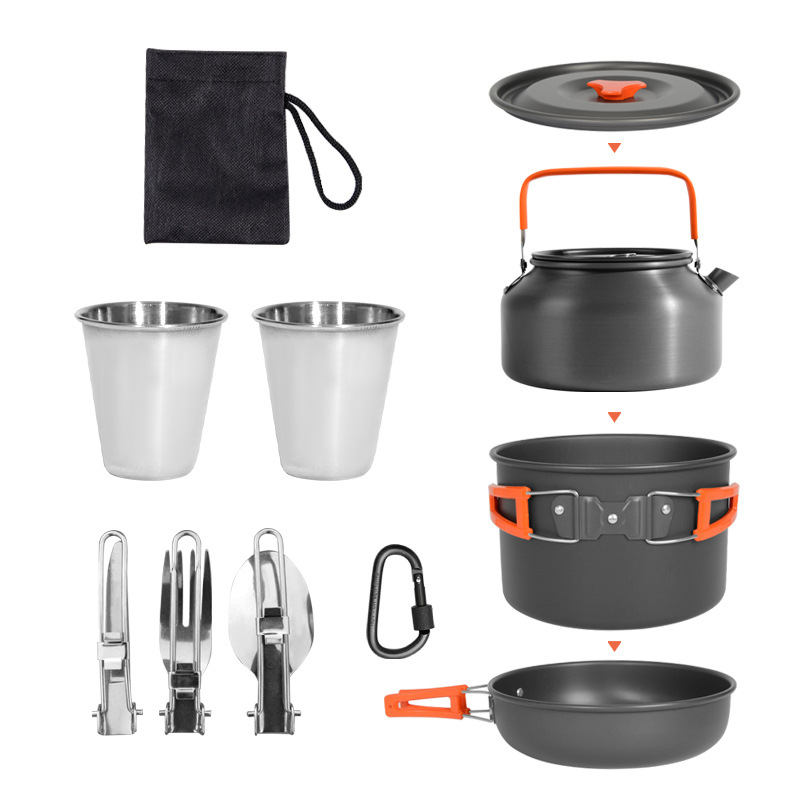 DS-308 Set da cucina da estern - Camping Cooking Set Ds 308 recensione e prezzo