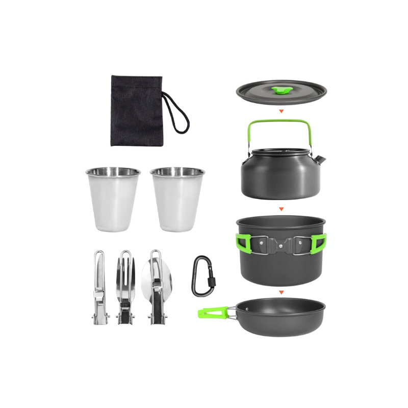 DS-308 Set da cucina da estern - Camping Cooking Set Ds 308 recensione e prezzo