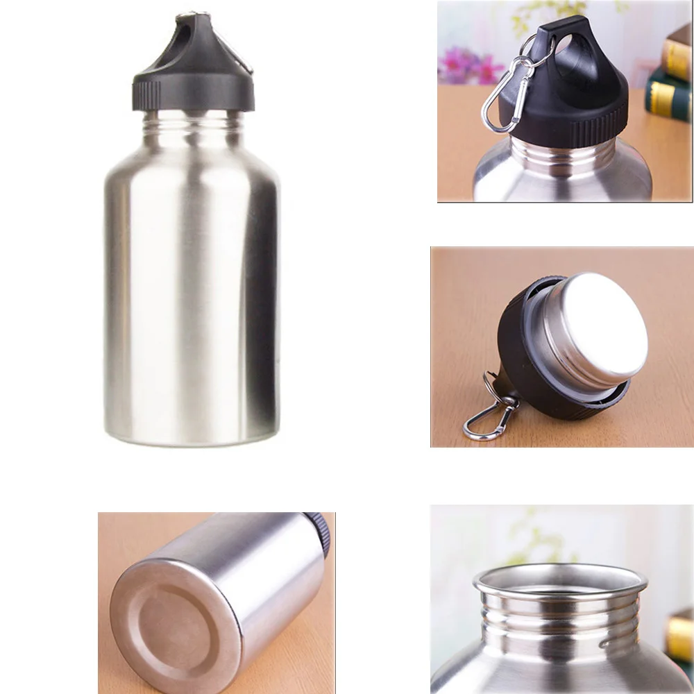 Set di bottiglie d'acqua sport - Camping Cooking Pot Stainless Steel recensione e prezzo