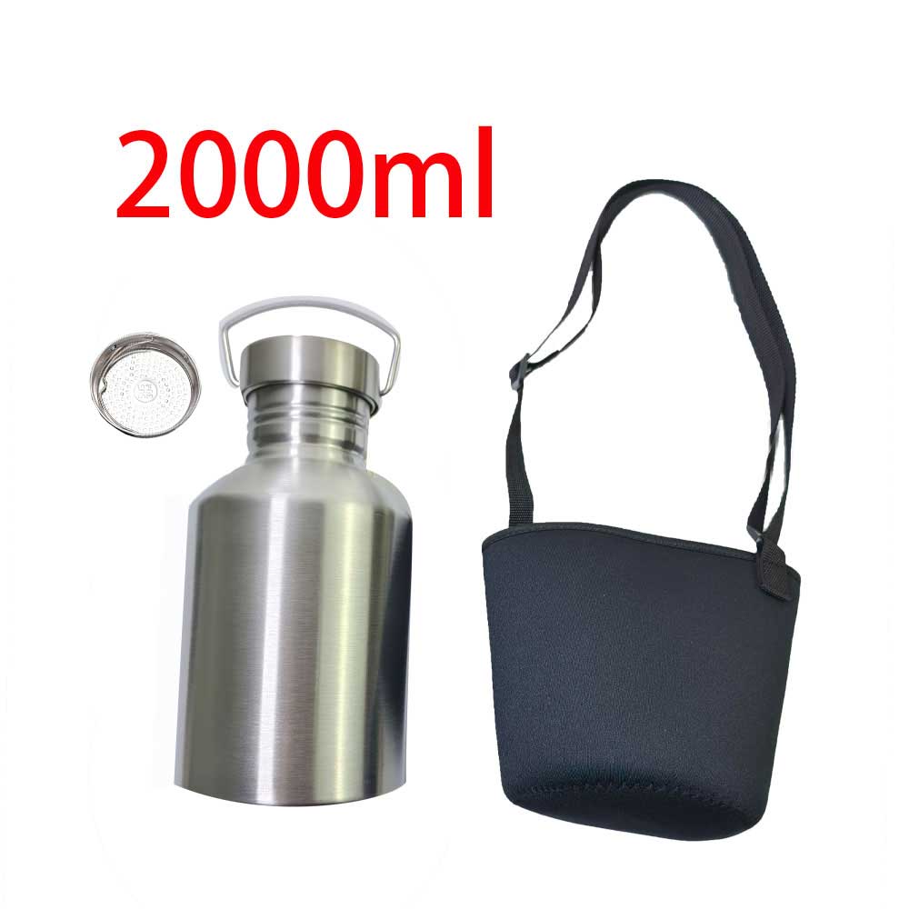 Set di bottiglie d'acqua sport - Camping Cooking Pot Stainless Steel recensione e prezzo