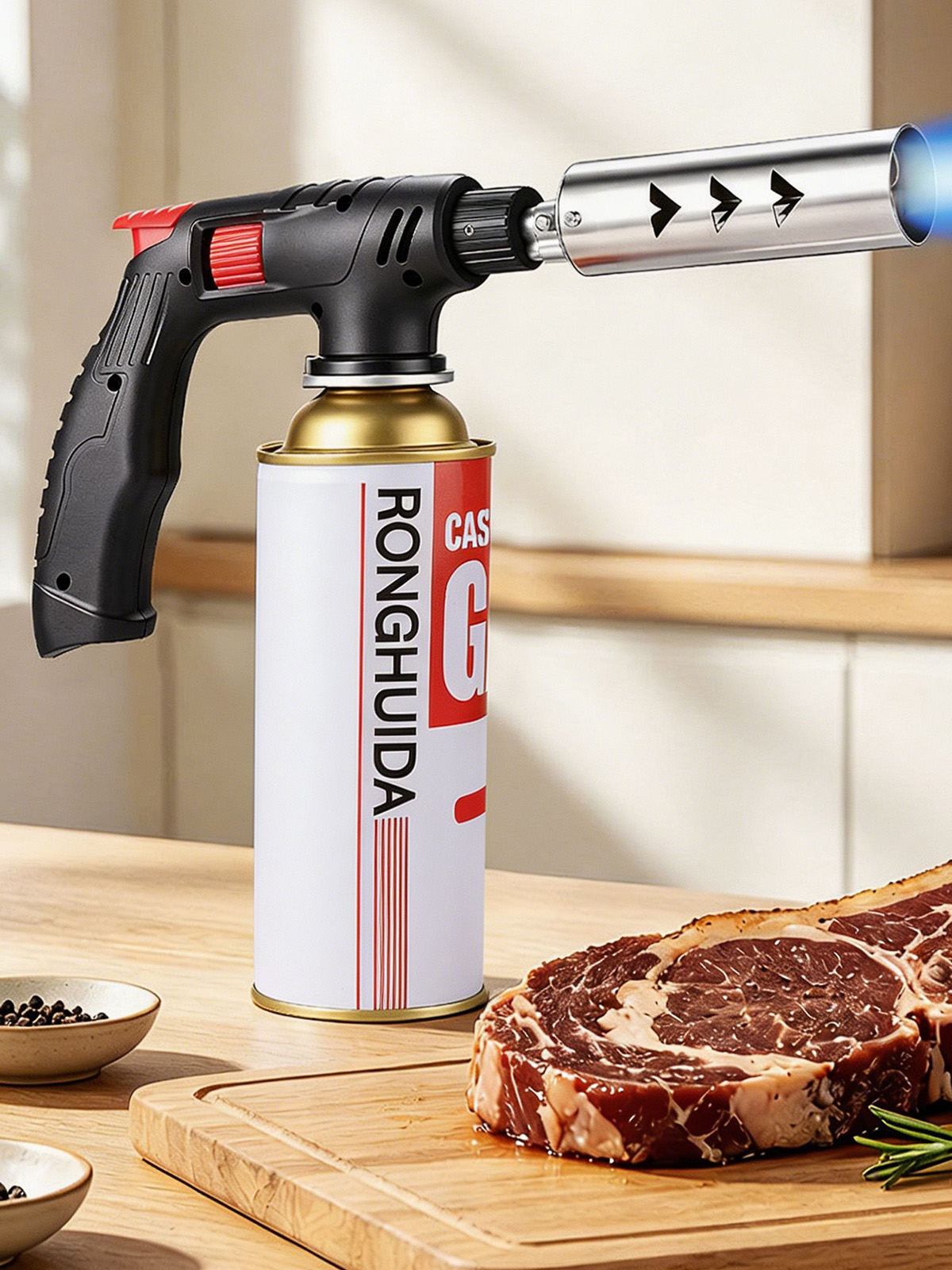 Torcia a gas butano a tubo lun - Camping Cooking Torch recensione e prezzo