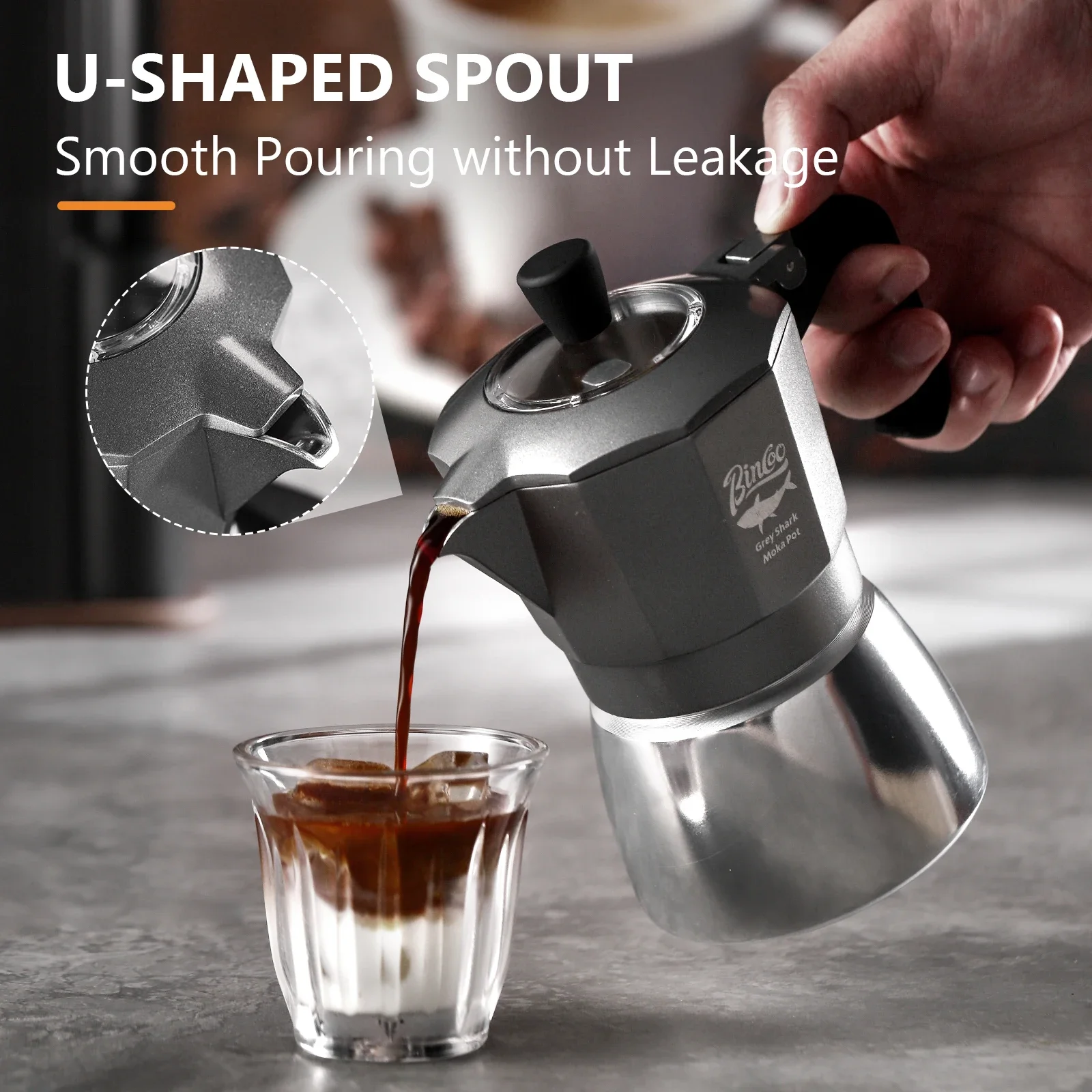 Bincoo Caffettiera Moka a Dopp - Camping Cooking Utensils recensione e prezzo