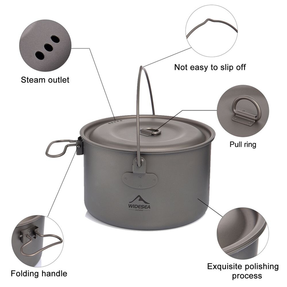 Widesea Stoviglie da campeggio - Camping Cooking Gear Set recensione e prezzo