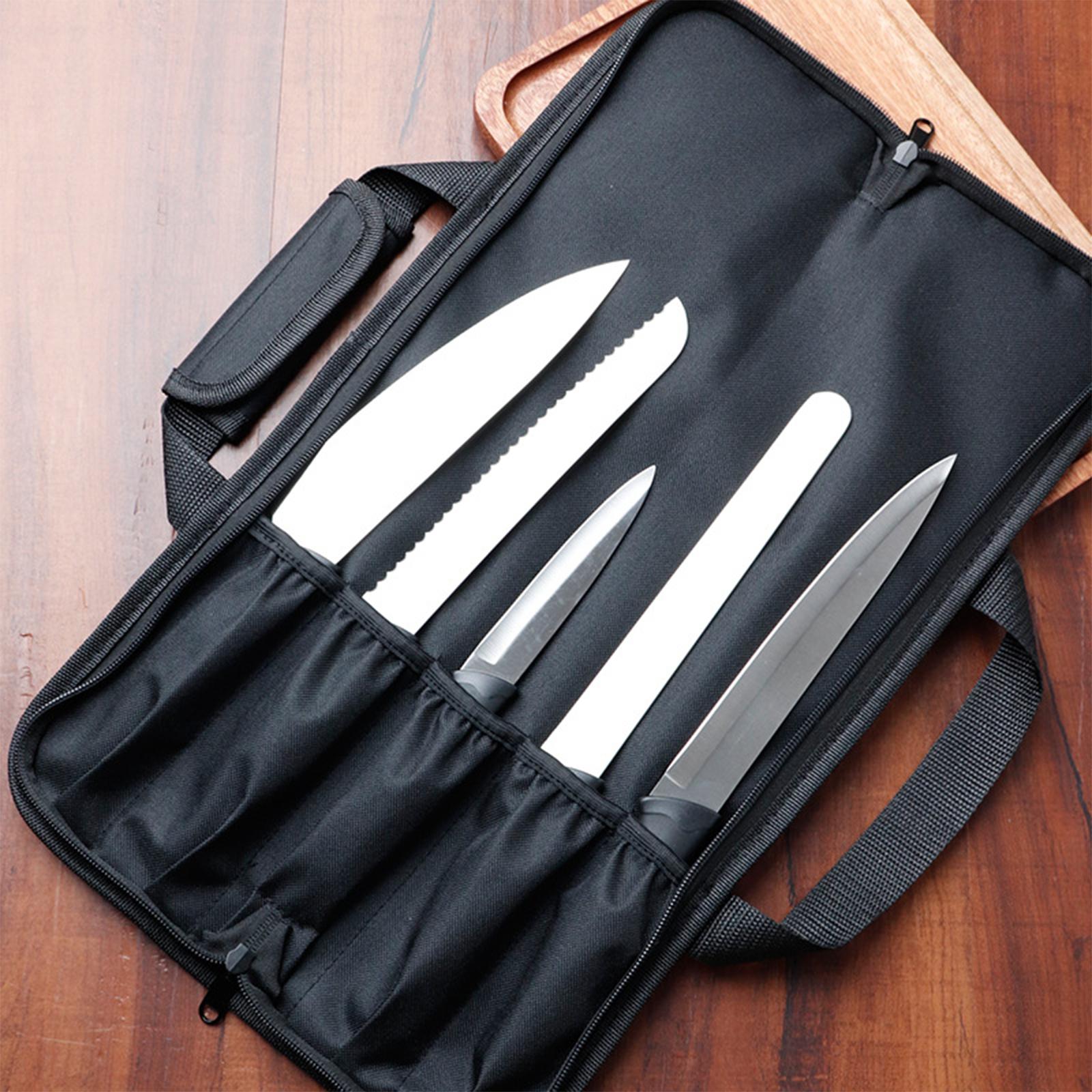 Borsa Porta Coltelli da Chef i - Camping Cooking Utensil Roll recensione e prezzo