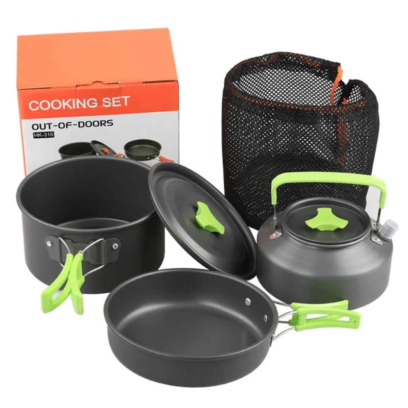 Set da Cucina per Campeggio, S - Camping Cooking Set With Bag recensione e prezzo