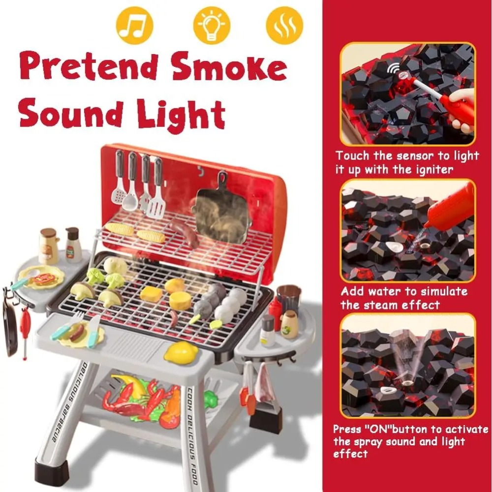 Set Giocattolo Barbecue per Ba - Camping Cooking With Kids recensione e prezzo