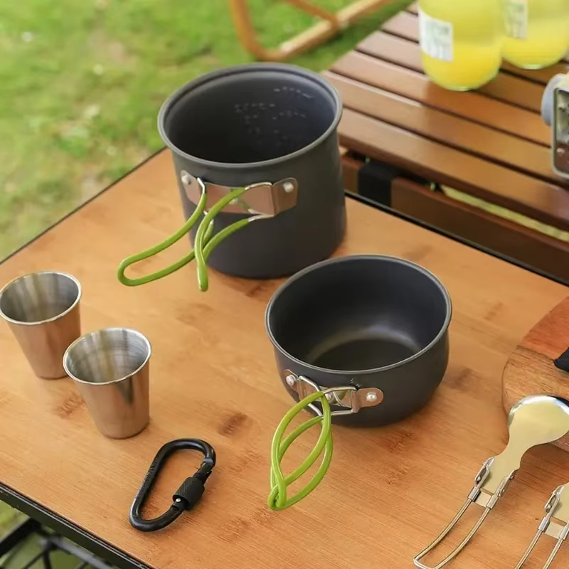 Kit da Cucina per Escursioni e - Camping Cooking Gear Set recensione e prezzo