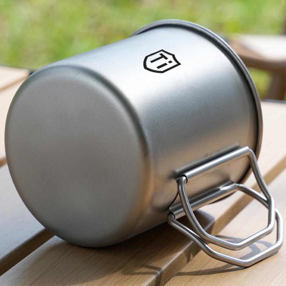 Tazza da Campeggio in Titanio, - Quechua Camping Cooking Set recensione e prezzo