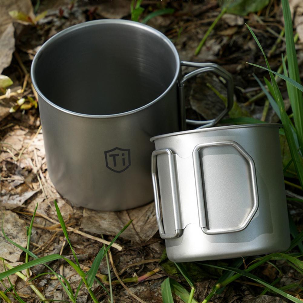 Tazza da Campeggio in Titanio, - Quechua Camping Cooking Set recensione e prezzo