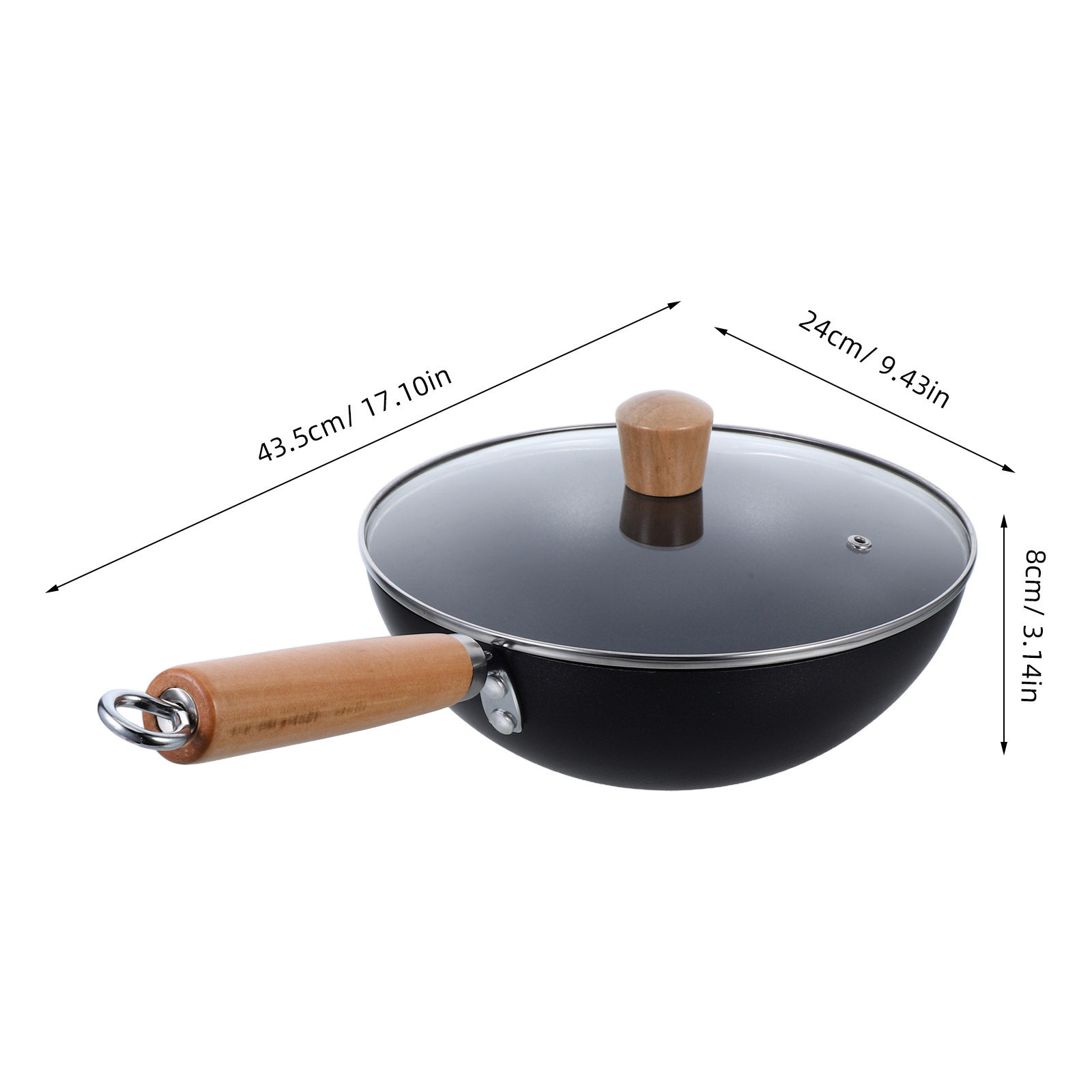Piccola padella in ferro non r - Camping Cooking Frying Pan recensione e prezzo