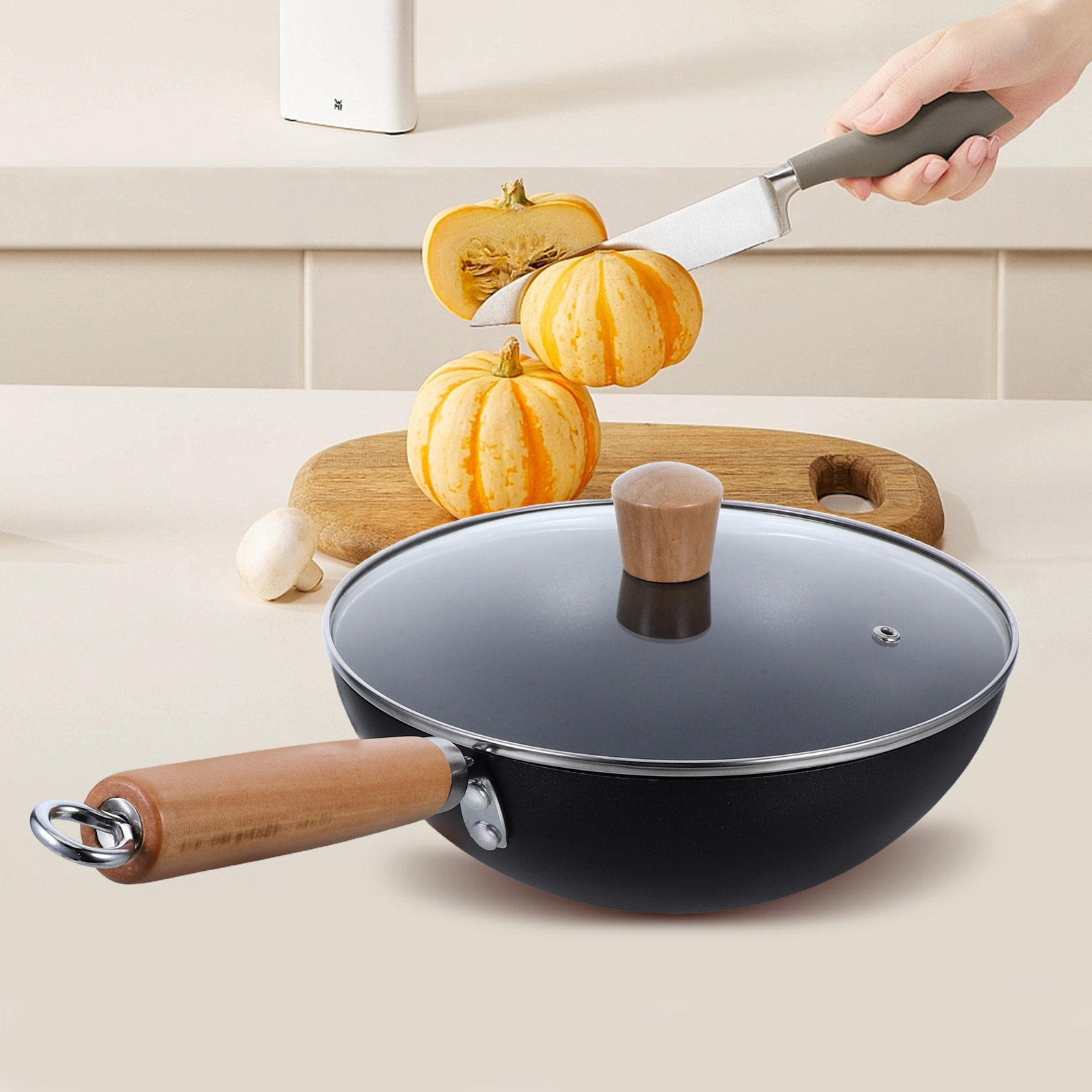 Piccola padella in ferro non r - Camping Cooking Frying Pan recensione e prezzo