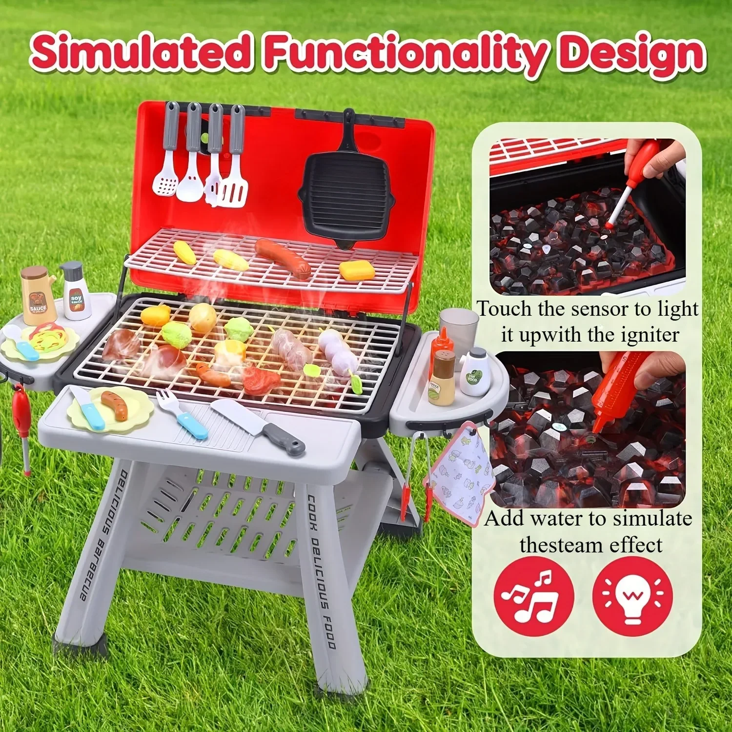 Set di giocattoli per barbecue - Camping Cooking With Kids recensione e prezzo