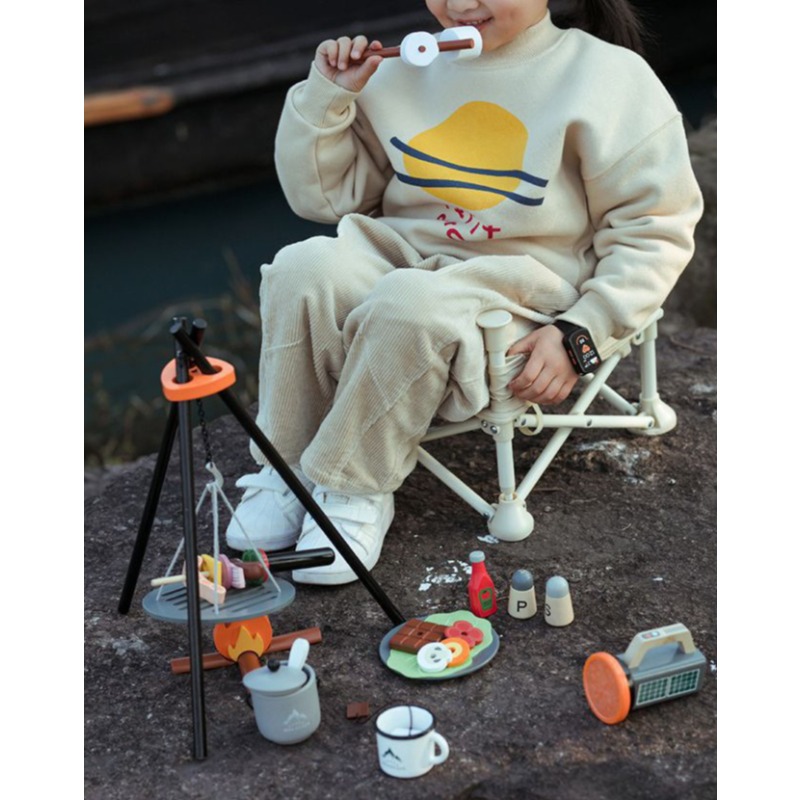 Set da campeggio in legno per  - Camping Cooking With Kids recensione e prezzo
