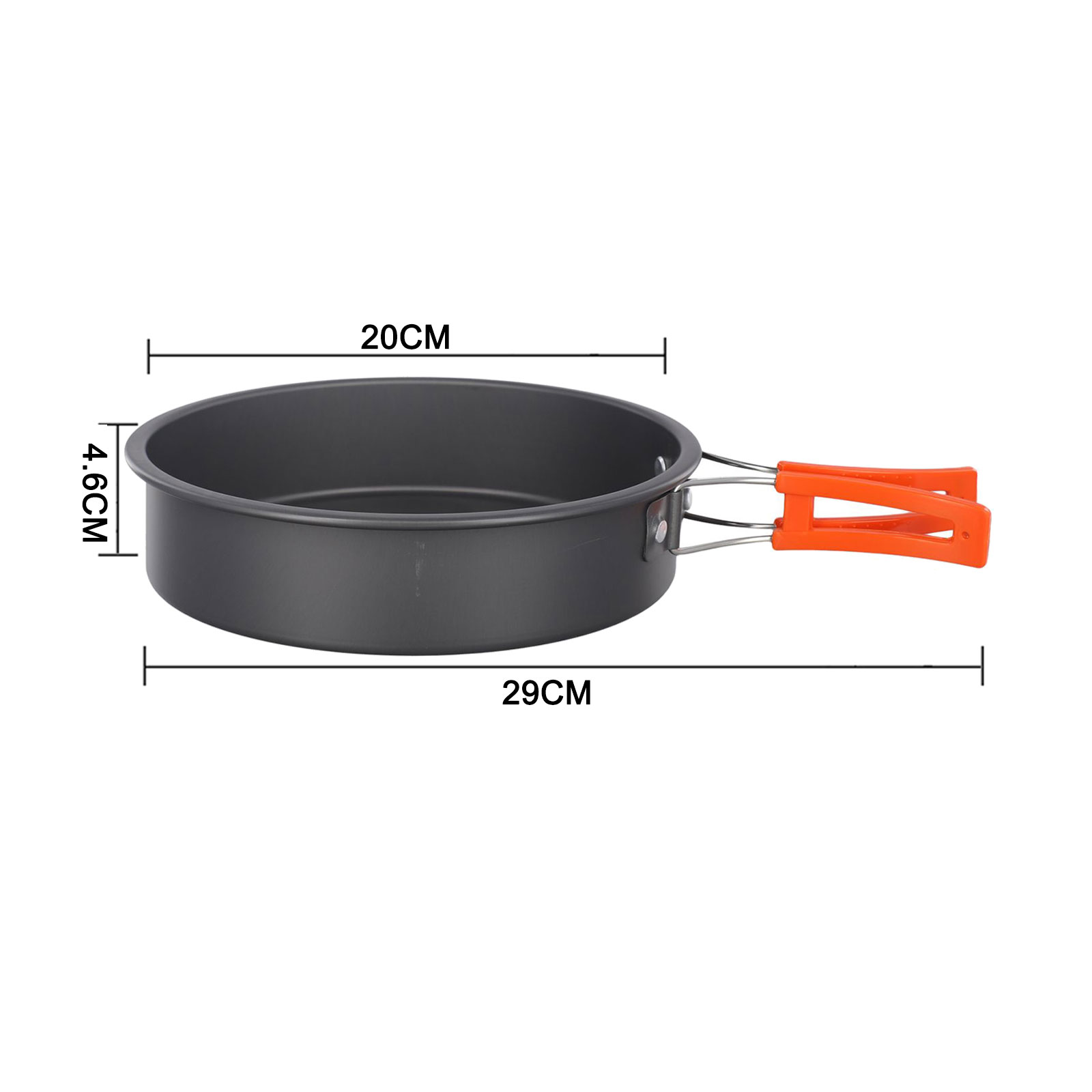 1 pezzo Padella in Alluminio c - Camping Cooking Frying Pan recensione e prezzo