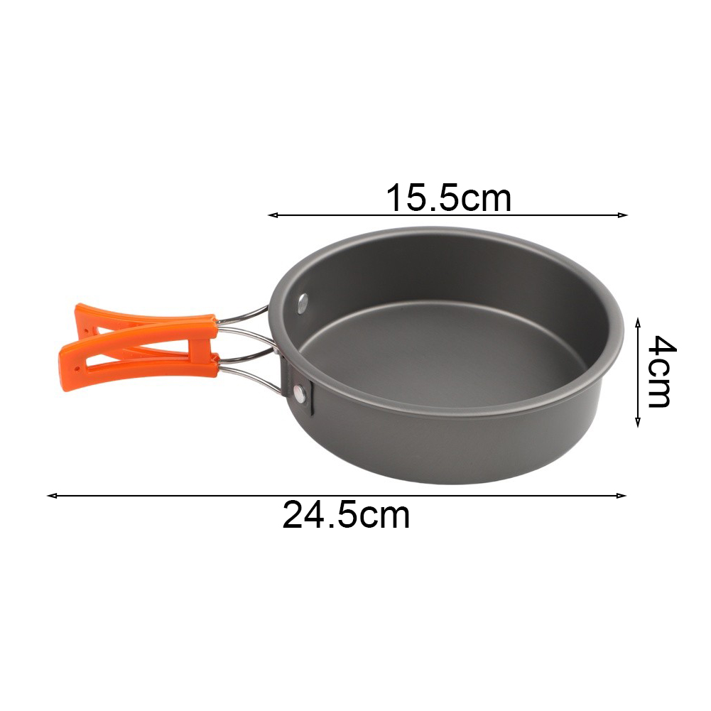 1 pezzo Padella in Alluminio c - Camping Cooking Frying Pan recensione e prezzo