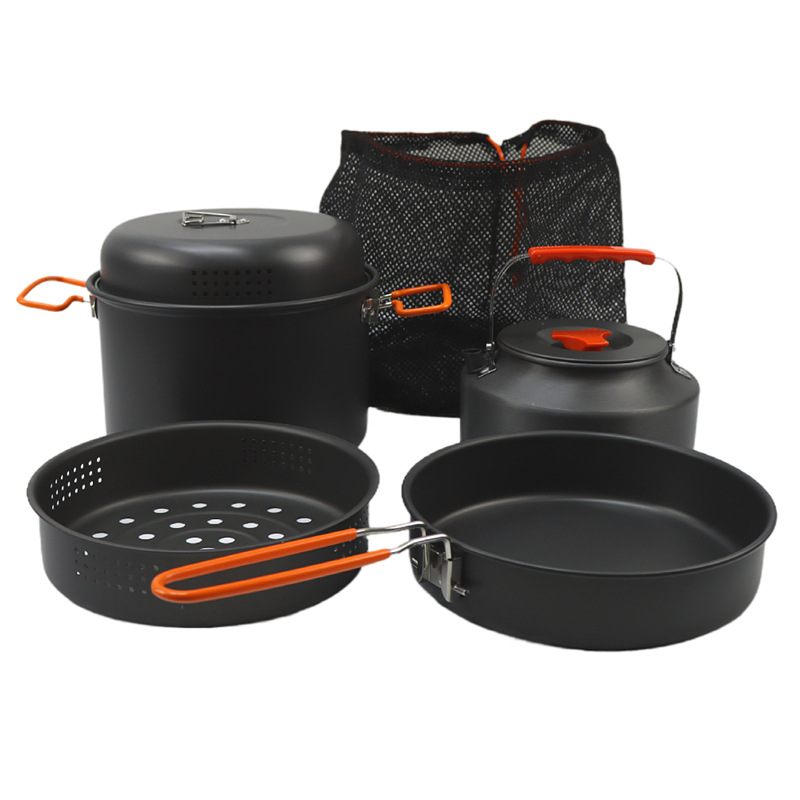 Set di pentole da esterno pent - Camping Cooking Frying Pan recensione e prezzo