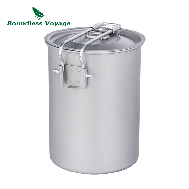 Boundless Voyage 900ml Titaniu - Camping Cooking Pot Stainless Steel recensione e prezzo