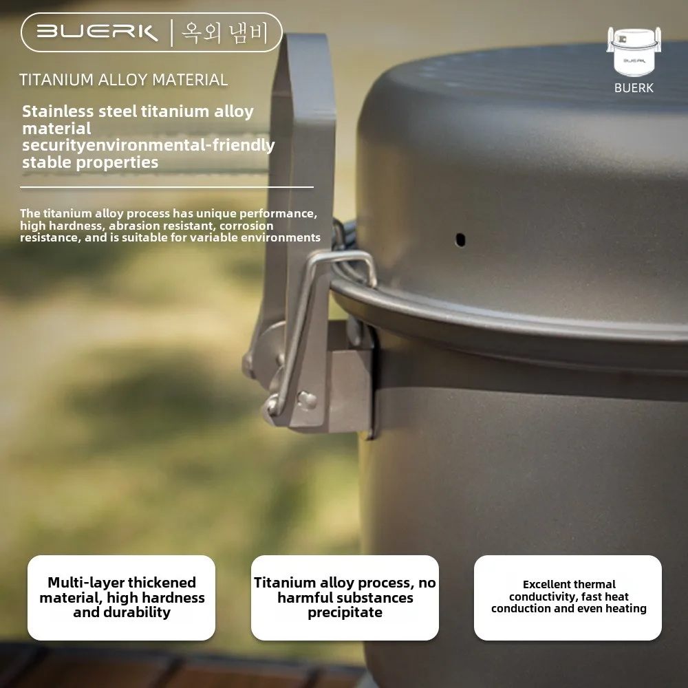 Pentola multifunzionale per co - Camping Cooking Pot Stainless Steel recensione e prezzo