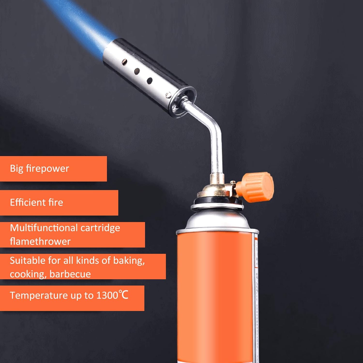 Torcia a Butano Portatile per  - Camping Cooking Torch recensione e prezzo