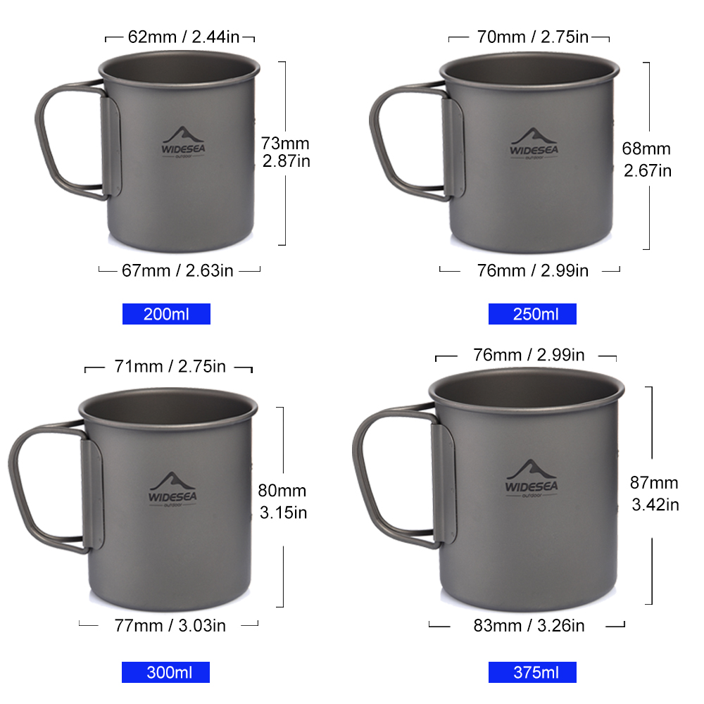 Widesea Tazza da campeggio Taz - Quechua Camping Cooking Set recensione e prezzo