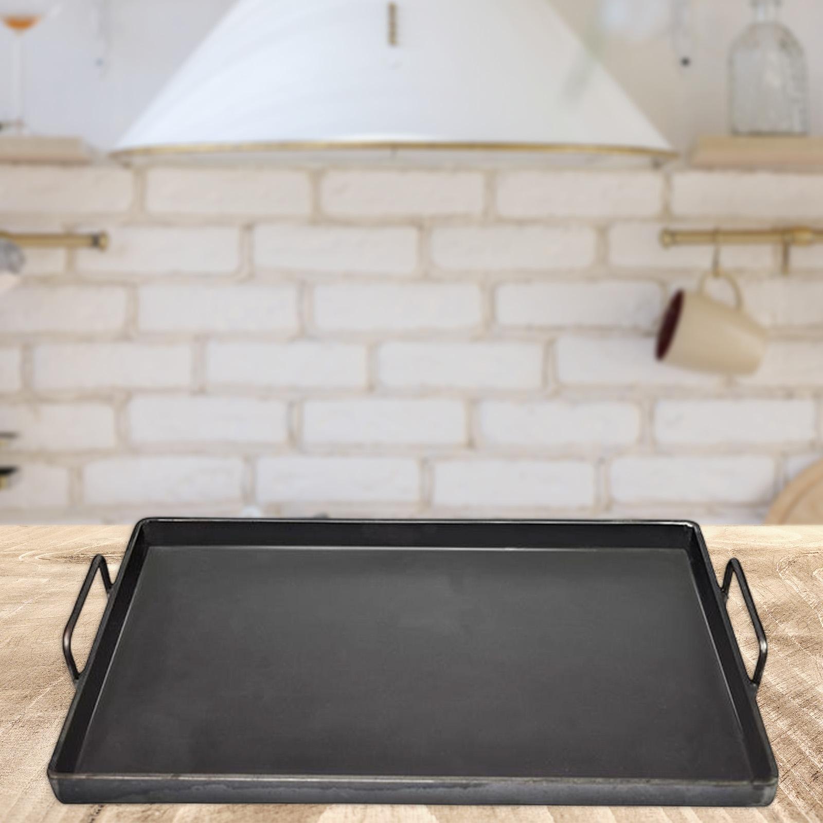 Piastra in Ghisa per Cucinare, - Camping Cooking Frying Pan recensione e prezzo