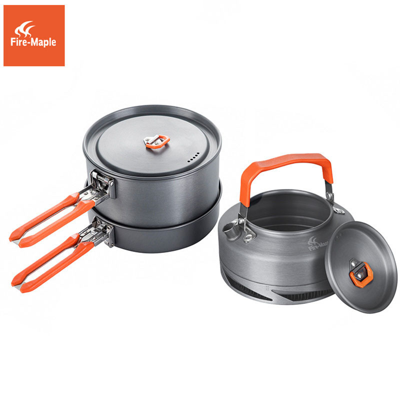 Fire Maple Campeggio Pentolame - Quechua Camping Cooking Set recensione e prezzo