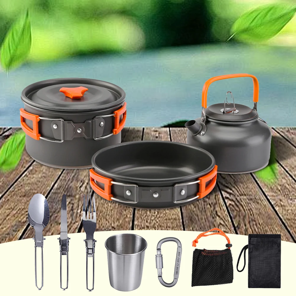 Kit da Cucina da Campeggio: Bo - Camping Cooking Pot Stainless Steel recensione e prezzo