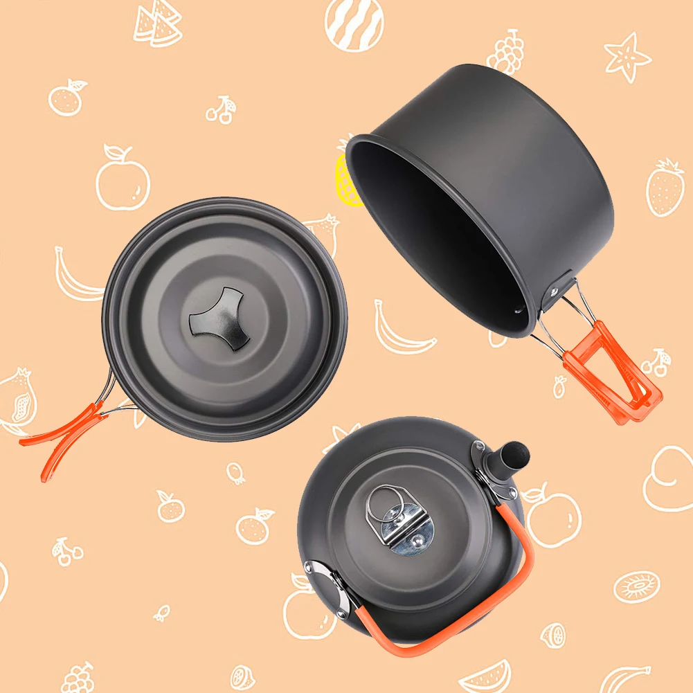 Kit da Cucina da Campeggio: Bo - Camping Cooking Pot Stainless Steel recensione e prezzo