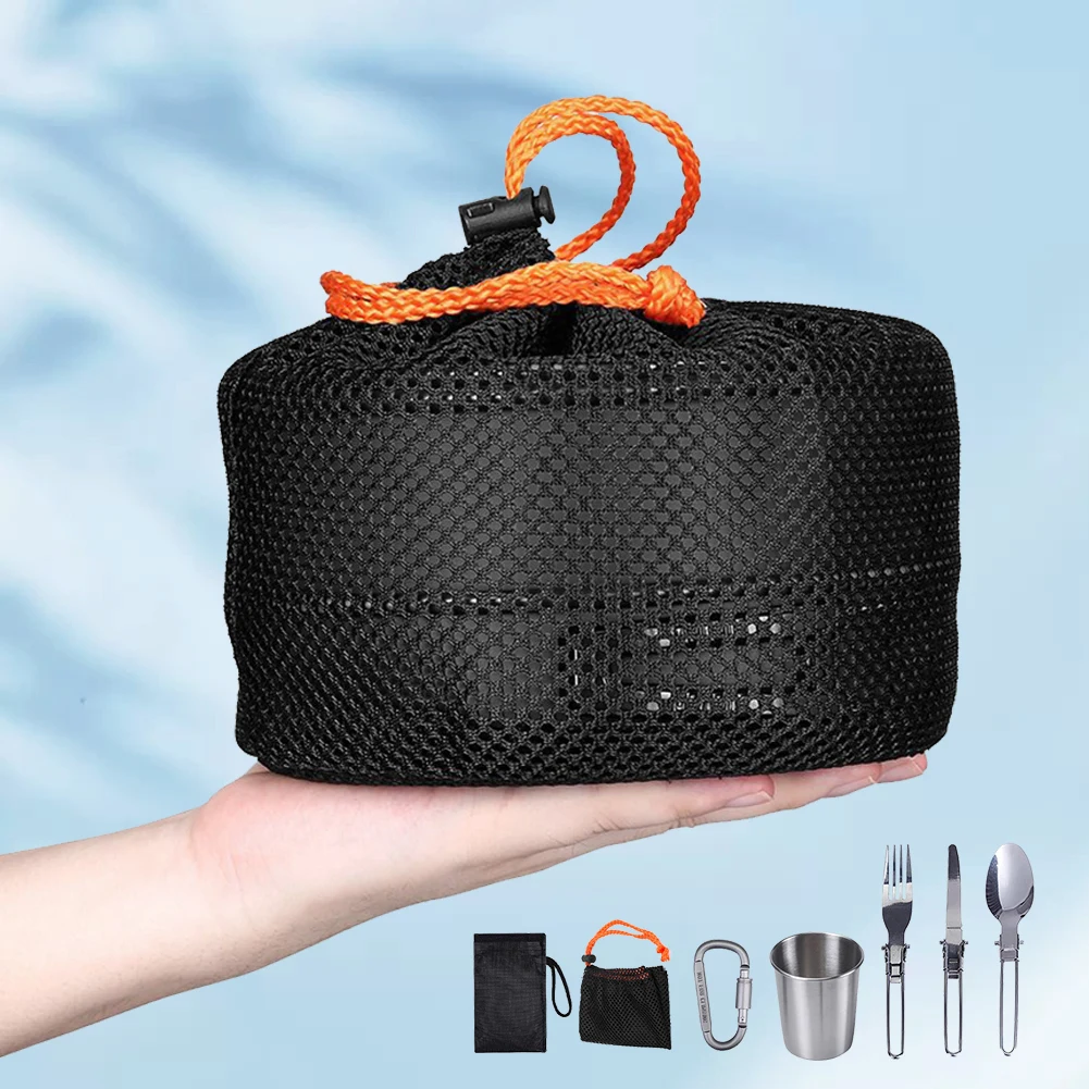 Kit da Cucina da Campeggio: Bo - Camping Cooking Pot Stainless Steel recensione e prezzo